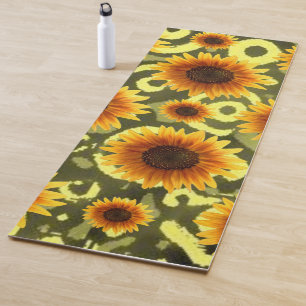 Yoga Mat Sunflower