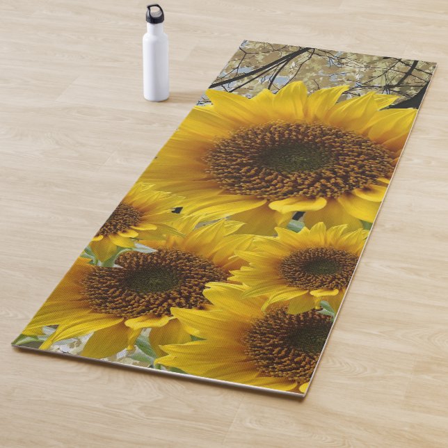 Yoga Mat Sunflower (In Situ)