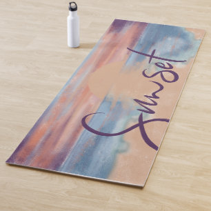 Yoga Mat   Sunset