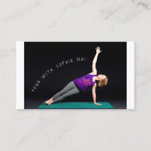Yoga Mat, Yoga Instructor Business Card