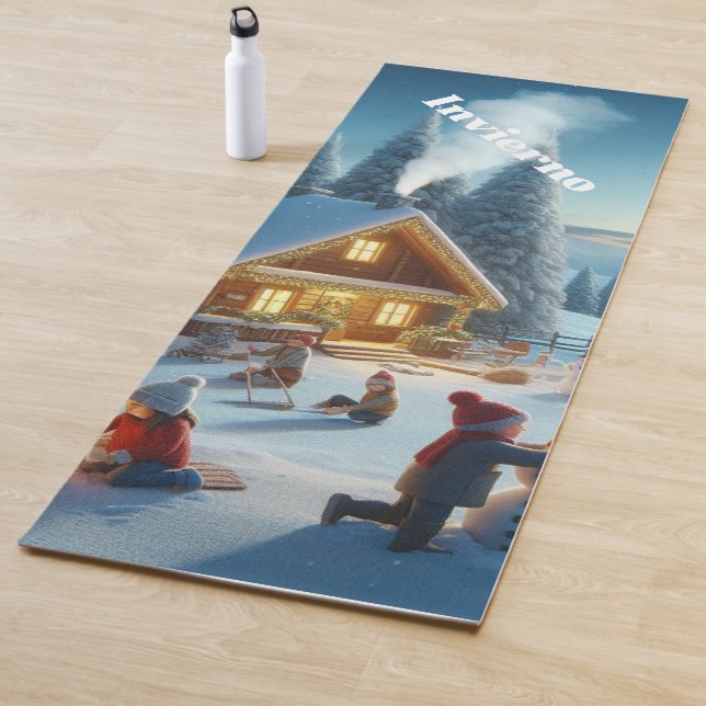 Yoga mats and winter exercises (In Situ)