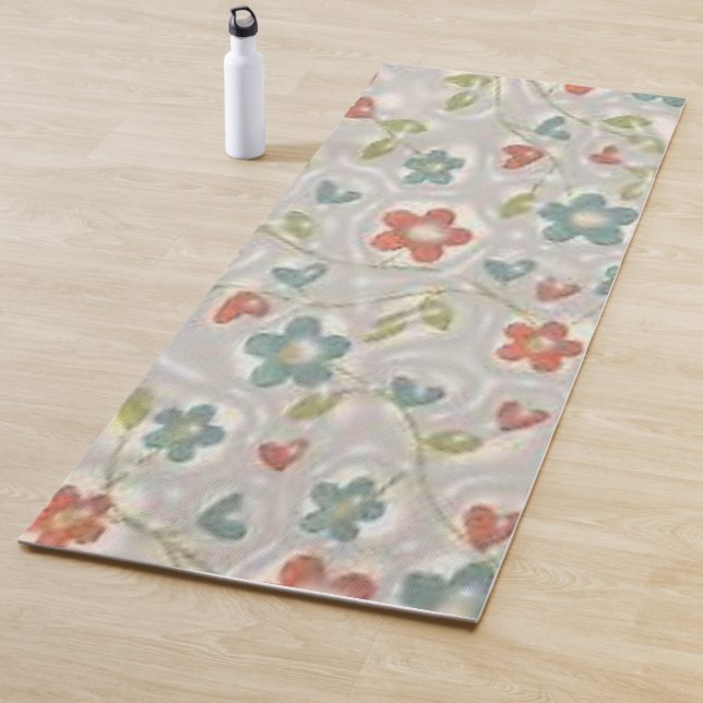 Yoga Mats Floral (In Situ)