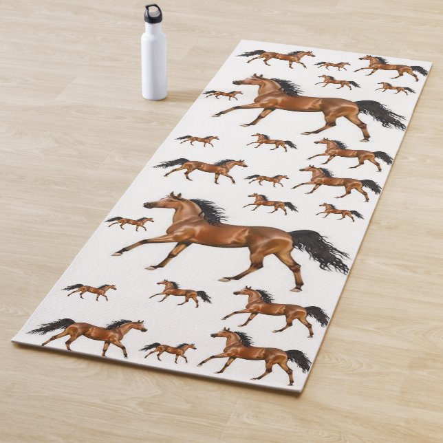 Yoga Mats Horse (In Situ)