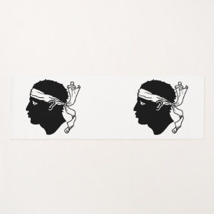 Yoga Mats with flag of Corsica