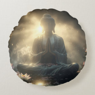 YOGA - MEDITATION - CARPE DIEM ROUND CUSHION