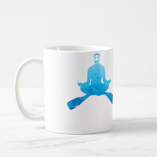 Yoga Meditation Diving Ocean Freediving Sea Apnoea Coffee Mug