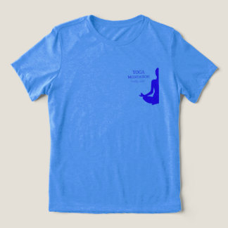 Yoga & Meditation for a Healthy Mind Tri-Blend Shirt