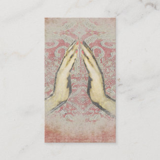 Yoga Meditation Healer Reiki  Business Cards