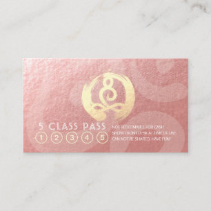 Yoga Meditation Instructor 5 Class Pass OM Loyalty