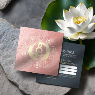 Yoga Meditation Instructor Class Pass Loyalty Card