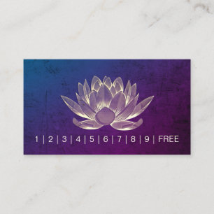 YOGA Meditation Instructor Loyalty Punch Lotus