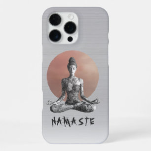 Yoga Meditation Instructor Reiki Master Lotus Pose iPhone 16 Pro Max Case