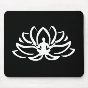 Yoga Meditation Lotus Mouse Mat