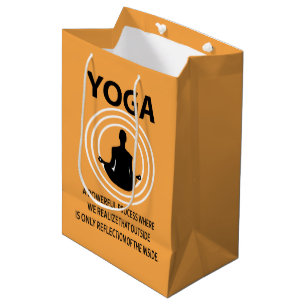 Yoga Meditation Medium Gift Bag