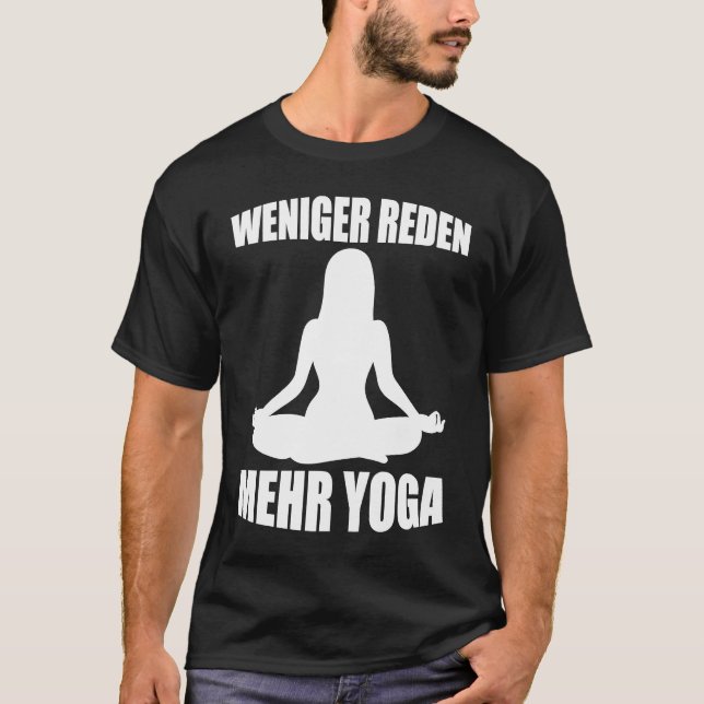 Yoga Meditation Namaste T-Shirt (Front)