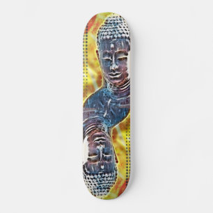 Yoga Meditation New Age Spiritual Zen Buddha Skateboard