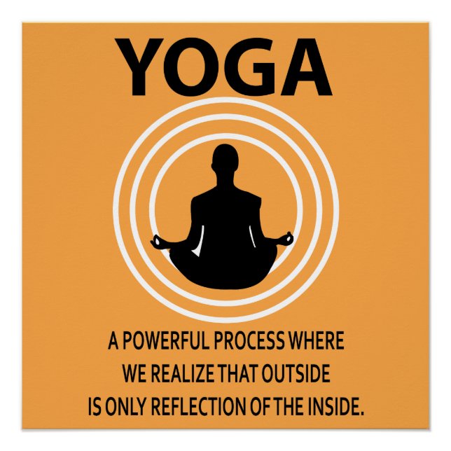 Yoga Meditation Yoga Poster (Front)