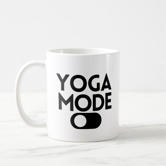 Yoga mode coffee mug (Left)