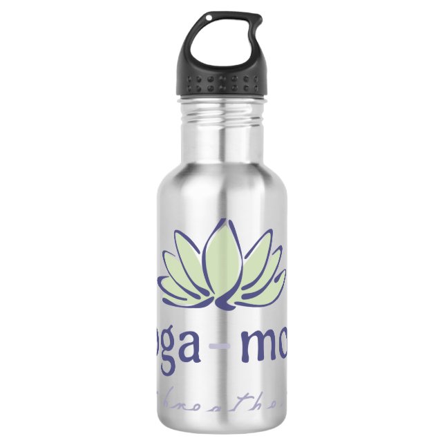 Yoga-Mojo Stainless Water Bottle (Front)