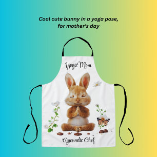 Yoga Mom Ayurvedic Chef  Apron