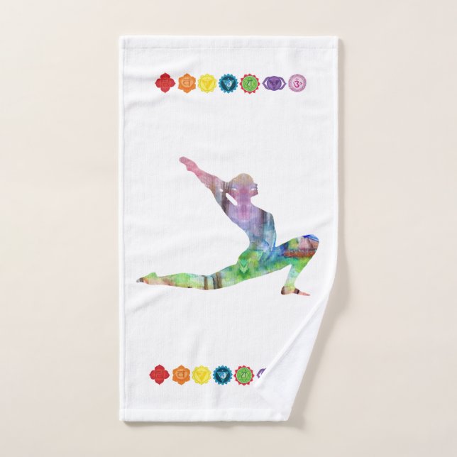 Yoga Mood Bath Towel Set (Hand Towel)