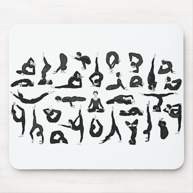 Yoga Mouse Mat (Front)