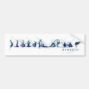 Yoga move bumper sticker