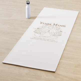 Yoga Mum Breathing Through Motherhood Mat