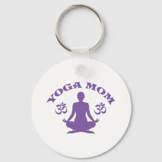 Yoga Mum Key Ring
