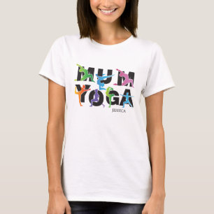 Yoga Mum Meditation Hobby Cute Mum T-Shirt