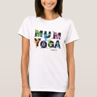 Yoga Mum Meditation Hobby Cute Mum T-Shirt