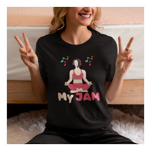 Yoga My Jam Motivational Yoga Mat Tshirt