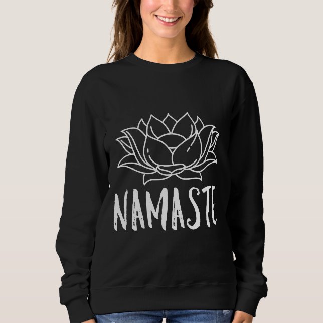 Yoga Namaste 35 Sweatshirt (Front)