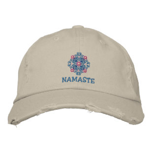 Yoga Namaste Embroidered Cap