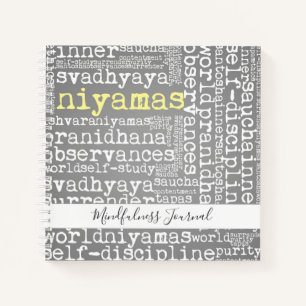 Yoga Niyamas Mindfulness Journal