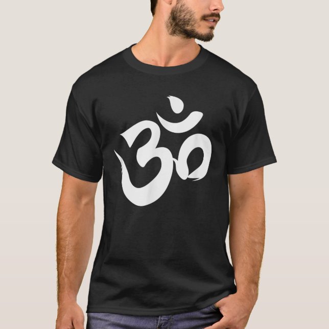 Yoga Om Aum Meditation Buddist Zen Namaste T-Shirt (Front)