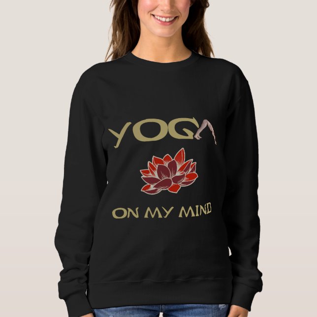 Yoga On My Mind Essential Sweatshirt (Front)