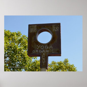Yoga & Organic Art Poster