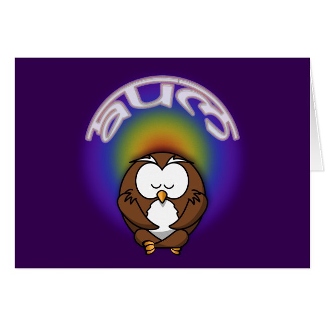 yoga owl (Front Horizontal)