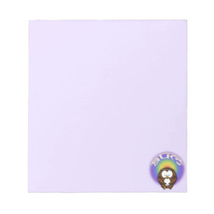 yoga owl notepad