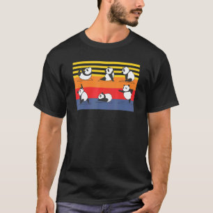 Yoga Panda Bear Zoo Animal Workout T-Shirt