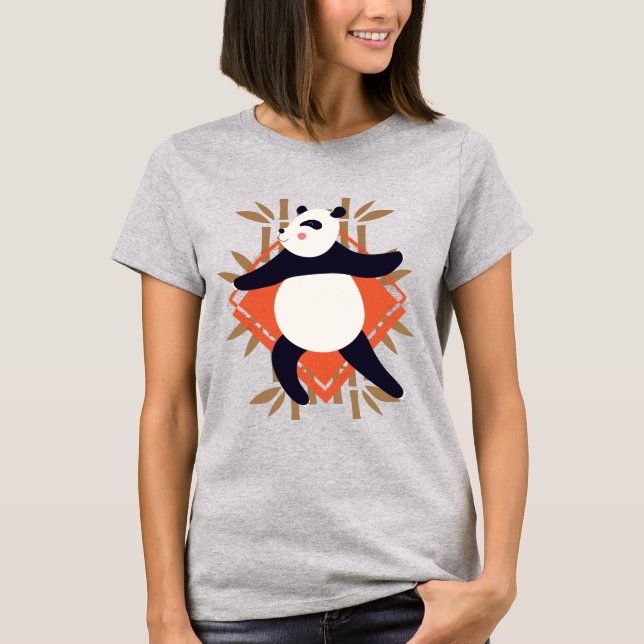 Yoga Panda T-Shirt (Front)