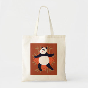 Yoga Panda Tote Bag