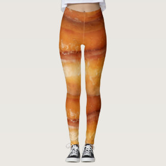 Yoga Pants Giant Cinnamon Roll Stretch Leggings