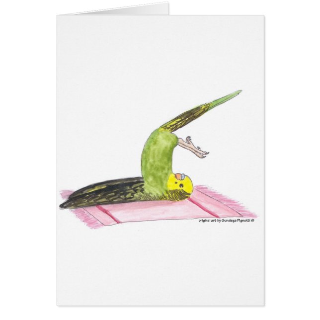 Yoga Parakeet Plough pose (Front)