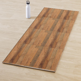 Yoga/Pilates Mat "Wood" by KeyAesthetics