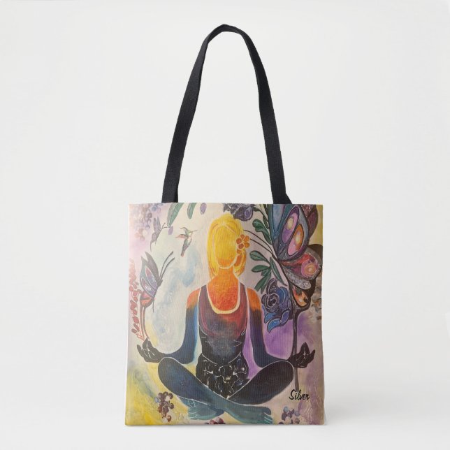 Yoga/Pilates Tote Bag (Front)