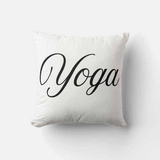 Yoga Pillow (Front)