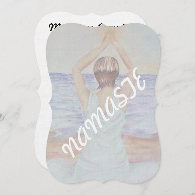 YOGA PLEASE | INVITATION (Front/Back)