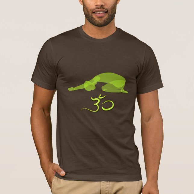 Yoga pose, downward pose T-Shirt (Front)